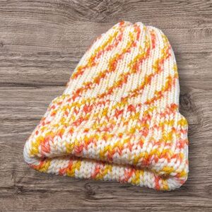 Cozy Double-Layer Knit Beanie Hat – Gift for Him or Her Slouchy Fall/Winter Hat